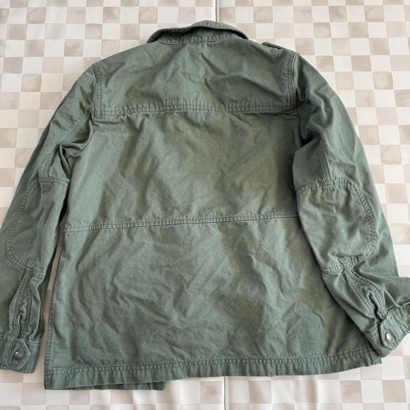GAP Women's Green Military Field Jacket - Picture 2 of 3